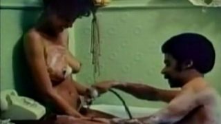 Rough teen sex in the bathroom 1970s time