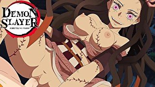 NEZUKO RECEIVES A CREAMPIE FROM ZENITSU! (DEMON SLAYER/KIMETSU NO YAIBA)