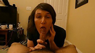 Testing Out New Camera With A Relaxing Evening Blowjob