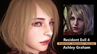 Resident Evil 4 - Ashley Graham × Dairy Cow - Lite Version