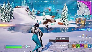 Fortnite gameplay (shiver pantless)