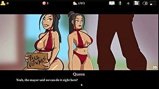 Queen's Brothel [Hentai game] free blowjob in a small town