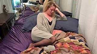 Stepmom helps with bad dream