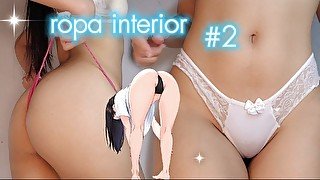 Probandome calzones #2 VLOG REVIEW\ latina big ass💋\brunette pov\hilos\morena🍑