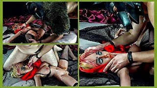 (Part 2) Red Riding Hood - Sexual games in the forest hotel