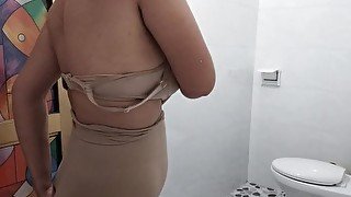 stepmom shaving pussy in the bathroom