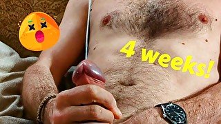 Cumhot after 4 weeks retention!