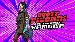 Serena Hill As RAMONA FLOWERS Fucks With SCOTT PILGRIM VR Porn