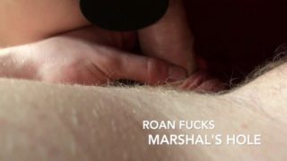 Big Dick Enby Fucks FtM Bonus Hole while Dildo DP in Ass