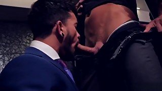 Latin gay anal sex and cumshot