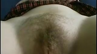 Fat CHubby Teen Ex GF masturbating her shaggy Pussy