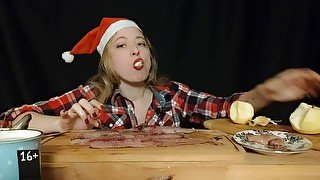 SEDUCE & RELAX: herring & apple  ASMR  MUKBANG  먹방