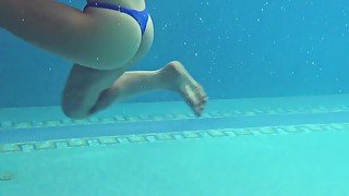 Lina Mercury hot underwater naked teen