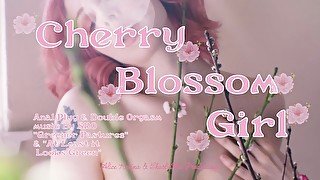 Cherry Blossom Girl Trailer-- Buttplug & Double Orgasm