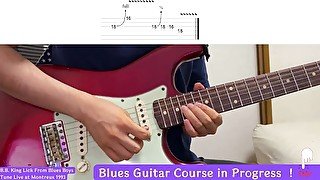 B.B. King Lick 10 From Blues Boys Tune Live At Montreux 1993 / Blues Guitar Lesson