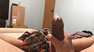 POV masturbation with huge cumshot (4K)