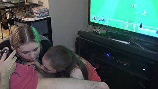 Blowjob Sandwich + FIFA (Spanish)