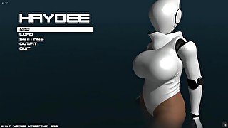 Haydee [PornPlay Hentai sex game] Ep.1 Android sexy booty don't want to fall