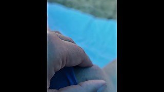 MASTURBATING ON THE BEACH Part 2