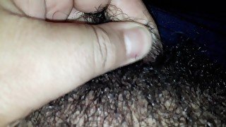 ASMR Scratching hairy pubes (headphones on) 2