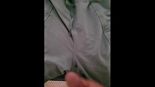 Letting one go in wifey's crotch!!!