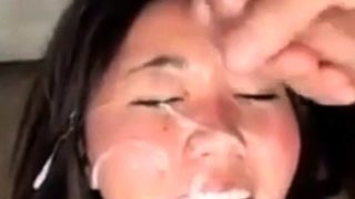 Asian Whore Double Cum Facial