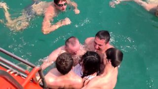 Amateur outdoor Group sex