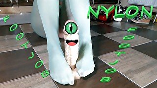 EPIC - WOW & NOW - PORNHUB THE BEST NYLON FOOTJOB, FEET IN PANTYHOSE, FOOT FETISH - HOMEMADE AMATEUR