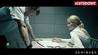 Letsdoeit - #Cherry Kiss - sexy serbian detective plays with her fave suspect