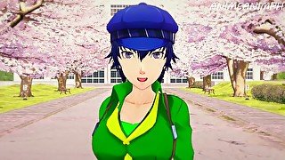 PERSONA 4 NAOTO SHIROGANE ANIME HENTAI 3D UNCENSORED