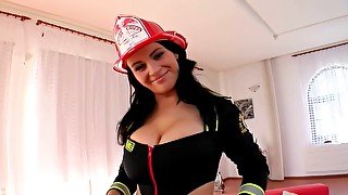 Kristi Klenot - Busty Fire Chief