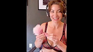 Bunny Tales Episode 4 where I show my new toys and then try a couple and cum hard