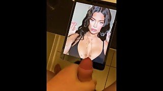 Kylie Jenner getting a face full of CUM