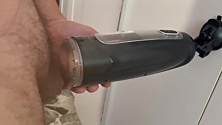 Test fleshlight and cum