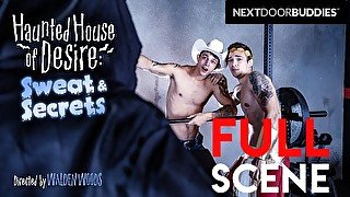 Hunk Cowboy Gives It To Sexy Muscle Jock Gladiator - FULL SCENE