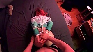 Amateur Couple Have Rope Sex