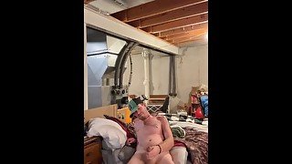 Jerking my cock