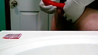 Surgical gloves masturbation