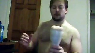 GUY FUCKING HIS JESSE JANE FLESHLIGHT