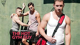 Dante Martin & Max Penn & Benjamin Swift in The Hot Gym Guy XXX Video - NextdoorBuddies