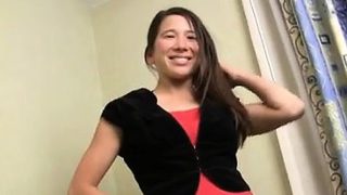 Sweet Asian Girl Masturbates And Squirts