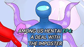 Among us Hentai Anime UNCENSORED Episode 4: A deal with the imposter