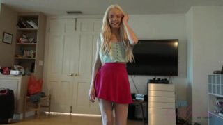 You fuck hot blonde until you cum in her pussy (Elsa Jean)