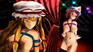 MMD Touhou Bondage Duo