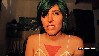 Jane Jupiter - Mesmerizing Strip Tease