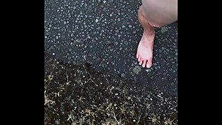 Nude walk compilation