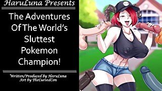 PRE-ORDER NOW - The Adventures Of The World's Sluttiest Pokemon Champion! (18+ Pokemon Audio Series: