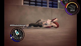 Saints Row 2 - Playa (protagonist) ryona + ragdoll