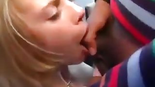 Dutch girl have a gangbang