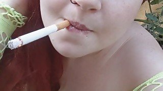 A smoking tease